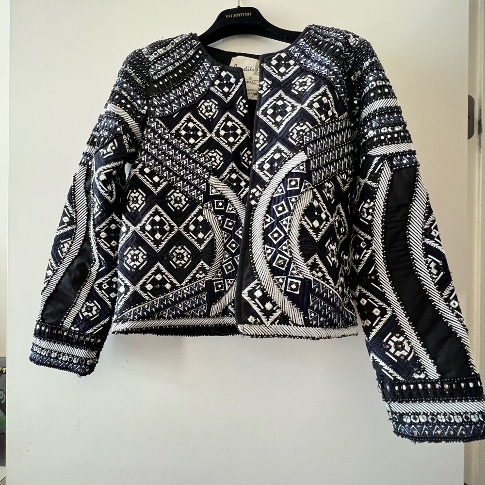 bendito pie sequin jacket